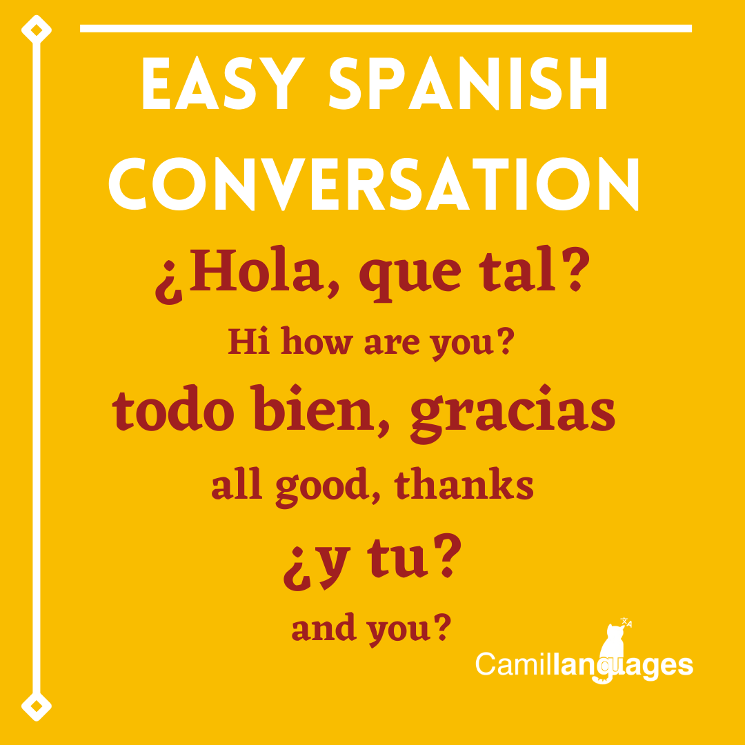 Spanish weekly topics